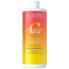 Eveline Vitamin C 3x Action rozświetlający płyn micelarny 500 ml