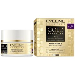 Eveline Gold Peptides 3w1 Remodelujący Krem-Lifting 70+ na dzień i noc 50ml