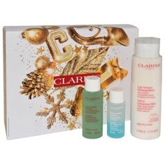 Clarins CLARINS SET (VELVET CLEANSING MILK 200ML + INSTANT EYE MAKE-UP REMOVER 30ML + PURIFYING TONING LOTION 50ML)