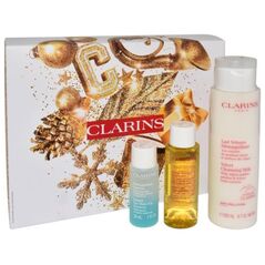 Clarins CLARINS SET (VELVET CLENSING MILK 200ML + INSTANT EYE MAKE-UP REMOVER 30ML + HYDRATING TONING LOTION 50ML)