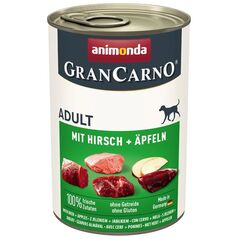 Animonda ANIMONDA GranCarno Adult Dog smak: Jeleń i jabłko 400g