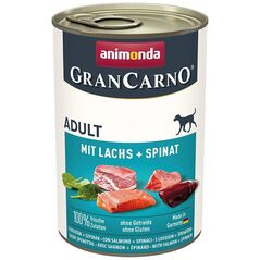 Animonda ANIMONDA GranCarno Adult Dog smak: Łosoś + szpinak 400g
