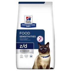 Hills  Prescription Diet Feline Food Sensitivities Z/D - sucha karma dla kota - 1,5 kg