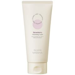 Missha Creamy Latte Cleansing Foam Kremowa Pianka Oczyszczająca Do Twarzy Strawberry 172ml