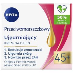 Nivea Przeciwzmarszczkowy+ ujędrniający krem na noc 45+ 50ml