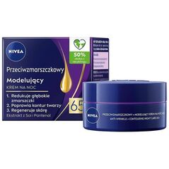 Nivea Przeciwzmarszczkowy + Modelujący krem na noc 65+ 50ml