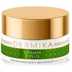 Dermika Vitamin P Plus hipoalergiczny krem półtłusty na dzień i na noc 50ml