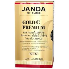 Janda Gold C Premium wielozadaniowy krem do twarzy na dzień dobry i na dobranoc 50ml
