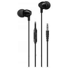 Słuchawki Usams Słuchawki z mikrofonem USAMS EP-47 stereo Jack 3,5mm czarne