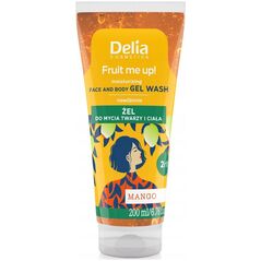 Delia DELIA_Fruit Me Up! żel do mycia twarzy i ciała Mango 200ml