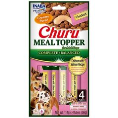 Inaba Foods INABA MEAL TOPPER Kurczak z łososiem - pies 4x14g