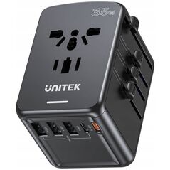 Unitek Ładowarka podróżna EU/US/UK/AUS PD 35 W