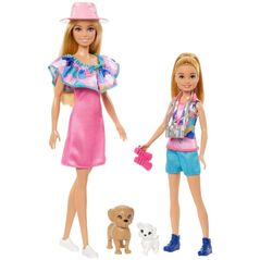 Lalka Barbie Mattel Stacie i Barbie 2-pak (HRM09)