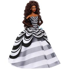 Lalka Barbie Mattel Signature 65 rocznica Lalka kolekcjonerska, Brunetka (HRM59)