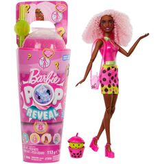 Lalka Barbie Mattel Pop Reveal Lalka Jagoda Seria Bubble Tea (HTJ20)