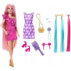 Lalka Barbie Mattel Zabawa włosami + akcesoria (JDC85)