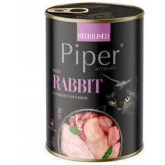 Dolina Noteci DOLINA NOTECI Piper z królikiem - mokra karma dla kota - 400g