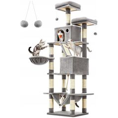 Mozos KITTY-TREE Duży drapak - wieża dla kota, 206cm