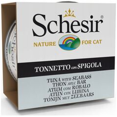Schesir SCHESIR dla kotów Oceanic Adult w Galarecie Tuńczyk z Bass 85g