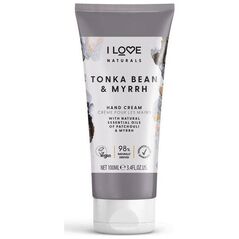 I love I Love Naturals Hand Cream krem do rąk Tonka Bean & Myrrh 75ml