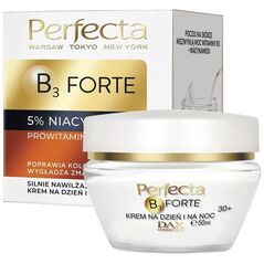 Perfecta B3 Forte Silnie nawilżający krem na dzień i na noc 30+ 50ml