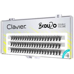 Clavier Clavier BeDU2O Double Volume kępki rzęs 10mm
