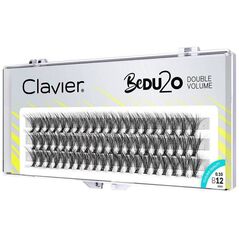 Clavier Clavier BeDU2O Double Volume kępki rzęs 12mm