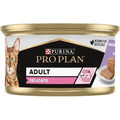 PURINA NESTLE PURINA Pro Plan Delicate Mus z Indykiem - mokra karma dla kota - 85 g