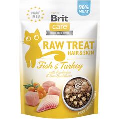 Brit Brit Raw Treat Cat Hair & Skin 40g