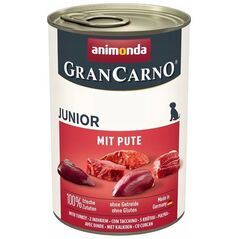 Animonda GranCarno Junior z indykiem Mokra karma dla psa w puszce 400g