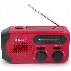 Radio Denver Radio solarne Denver SCR-2010 z lampką i funkcją SOS