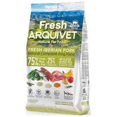 ARQUIVET ARQUIVET FRESH Półwilgotna karma dla psa wieprzowina iberyjska i ryba oceaniczna 2,5 kg