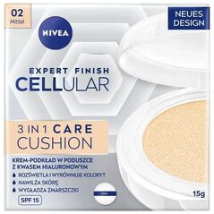 Nivea Expert Finish Cellular 3in1 Care Cushion krem-podkład w poduszce SPF15 02 Medium 15ml