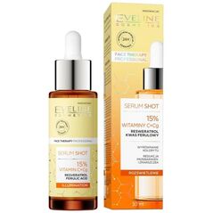XXXX__Eveline Cosmetics (Eveline) Serum Shot kuracja rozświetlająca 15% witaminy C+Cg 30ml