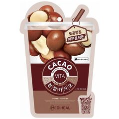 MEDIHEAL Vita Cacao Mask oczyszczająca maska w płachcie z kakao 20ml