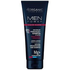 4organic 4organic Men Power szampon do włosów Zagęszczenie i Odbudowa 250ml