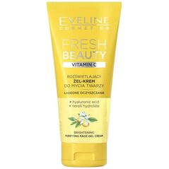 Eveline Fresh Beauty Rozświetlający żel-krem do mycia twarzy z witaminą C 150ml