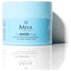 Miya Miya, myWATERmask Maska intensywnie nawilżająca do twarzy i okolic oczu, 50 ml
