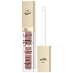 XXXX__Eveline Cosmetics (Eveline) Eveline Wonder Match matowa pomadka w płynie 04 Caramel 6.8ml
