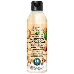 Barwa Barwa Naturalna szampon do włosów zniszczonych i łamliwych Mleczko Migdałowe 300ml