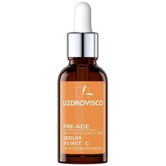 Uzdrovisco Pre-Age antyoksydacyjne serum 9% wit. C na przebarwienia 30ml