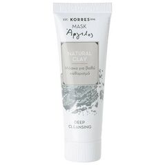 Korres Natural Clay Deep Cleansing Mask głęboko oczyszczająca maska do twarzy z glinką 18ml