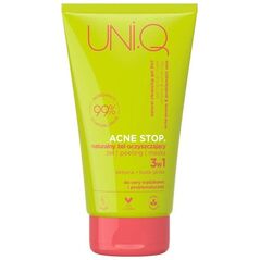 UNI.Q Acne Stop Naturalny żel oczyszczający 3w1 150ml