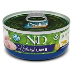Farmina FARMINA N&D Cat Natural Jagnięcina - mokra karma dla kota - 140 g