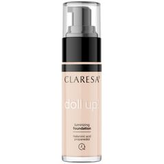 Claresa CLARESA Podkład rozświetlający Doll Up! nr 04 medium 34g