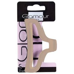 Glamour Galmour Klamra do włosów duża Beżowa