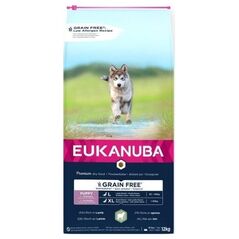 EUKANUBA EUKANUBA Szczenie duża rasa bez zbóż jagnięcina - sucha karma dla psa - 12 kg
