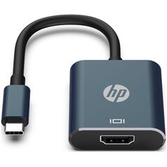 Adapter AV HP Video adapter, DHC-CT202, USB C (M) - HDMI F, czarny, Hewlett-Packard