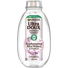Garnier GARNIER Ultra Doux Szampon do włosów długich Replumping Rise Water & Starch (woda ryżowa i skrobia) 400ml