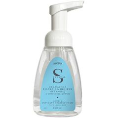 Joanna JOANNA Sensual Delikatna pianka do higieny intymnej z kwasem mlekowym 260 ml